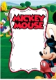 Lovely Mickey Mouse A4 Frame (FOUR)