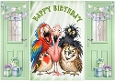 Funny Birds Gatefold For Birthday