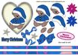Little Bear in Blue Santa Hat