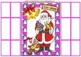 Cup of Tea Santa, Pink Gate Fold