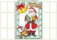 Cup of Tea Santa, Cream French Gatefold