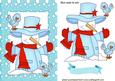 Mr Snowman with Red Scarf