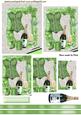 Green Basque with Champagne Pyramids