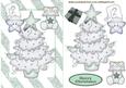 White Christmas Tree with Cheeky Star
