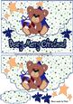 A Berry Merry Christmas on Blue Star Envelope