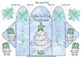 Green Christmas Tree with Cheeky Star Trifold