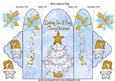 Gold Christmas Tree with Cheeky Star Trifold