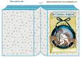 Beautiful Christmas Scene with Deers in Turq Folded Book