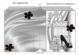 Ladies Shoe and Accessories in Funky Silver Folded Book