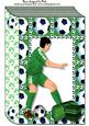 Footballer in Green A4 Book