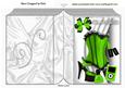 Wow! Green with Envy, Basque with Shoes Folded Book