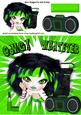 Omg! Whatever! Girl with Attitude in Green