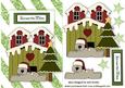 Across the Miles, Little Dog in His Kennel with Tree