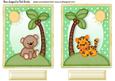 Cute Cuddly Animals Toppers