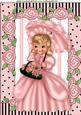 Southern Belle in Pink/white Floral Frame A4