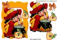 Little Witchy Woo! with Pumpkins