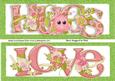 Hugs & Love Floral Toppers Dl