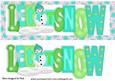 Let It Snow in Christmas Words in Turq Dl