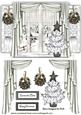 Dress the Window in Silver with Christmas Tree