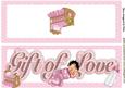 Gift of Love with Baby Girl Ready Made Card Dl