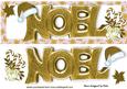 Gold Noel Word Dl