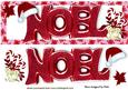 Red Noel Word Dl