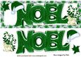 Dark/green Noel Word Dl