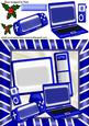Boys Toys Tv, Laptop and Lots of Other Accessories 8x8
