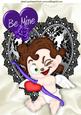 Cheeky Cherub Pull on Your Heart Strings with Rose A4