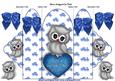 Owl Do Anything to Make U Mine Cute Owl Sparkly Heart Tri