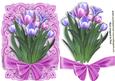 Spring Tulips in Ornate Frame with Bow