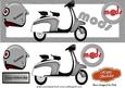 The Mods Silver Scooter with Helmet Dl
