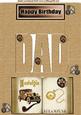 Birthday Dad Pop Up of Vintage Car & Steampunk