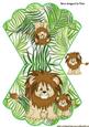 I,m the King of the Jungle, Lion on Scalloped Rocker
