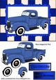 Vintage Blue Truck