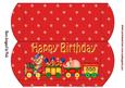 Lovely Teddy and Toy Train Pillow Box Dl