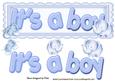 It's a Boy with Little Blue Elephant Dl