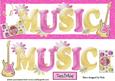 Music Just Rocks, Pink Guitar and Beatbox Dl
