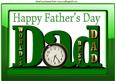 Best Dad Green Ornament A4