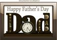 Best Dad Brown Ornament A4