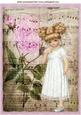Sweet Innocence with Pink Rose on Music A4