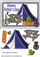 Fathers Day Camping with Cheeky Frogs