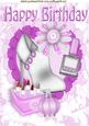 Girlie Things Shoe and Makeup A4