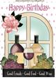 Good Friends, Good Food, Good Wine A4