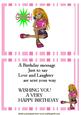 Girl with Attitude A5 Insert with Verse