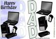 Silver Word Dad, with Laptop and Access