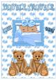 Double Trouble Cute Babies and Teddies Pop Up