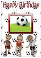 Football Kids! Pop Up Card