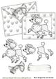 Silver Hearts, Poodle Love on Card & Envelope