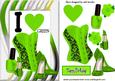I Love Green! Ladies Access with Basque & Shoes